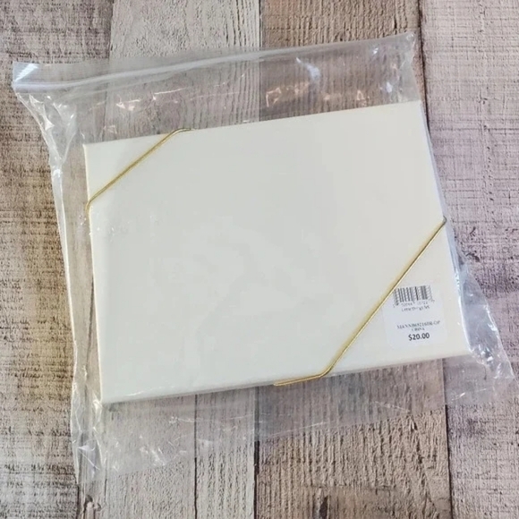 "It's The Little Things" 2pc Pendant Necklace & Trinket Dish Set - Picture 4 of 5